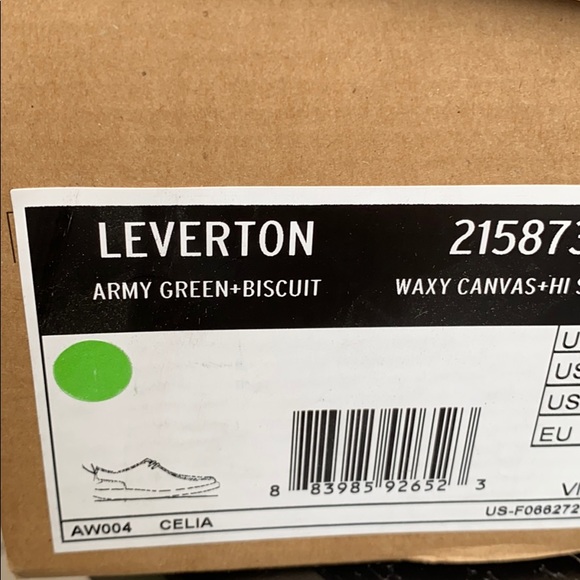 🆕Dr. Martens Leverton Canvas + Suede Slip NWT - Picture 9 of 10